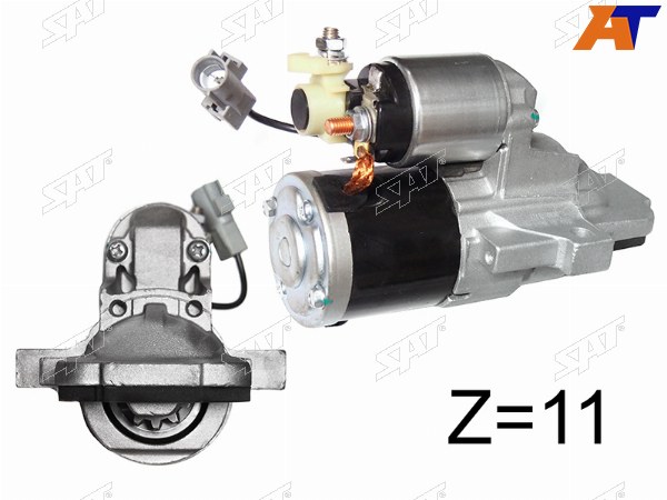Стартер Mazda 3 08-13  6 07-12  CX-7 06-12  5 04-15 (1,4 kW Z=11 (восстановленный))
