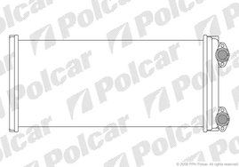 9094N8-1 TRUCK FL  РАДИАТОР ПЕЧКИ 370 x 190 x 40 mm
