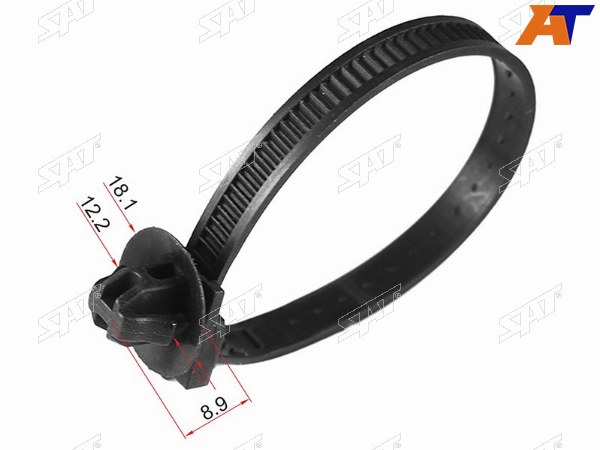 Клипса хомут эл. проводки TOYOTALEXUS (1 шт.)