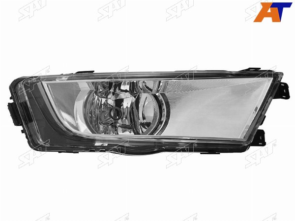 Фара противотуманная SKODA OCTAVIA 13-16 RH хром