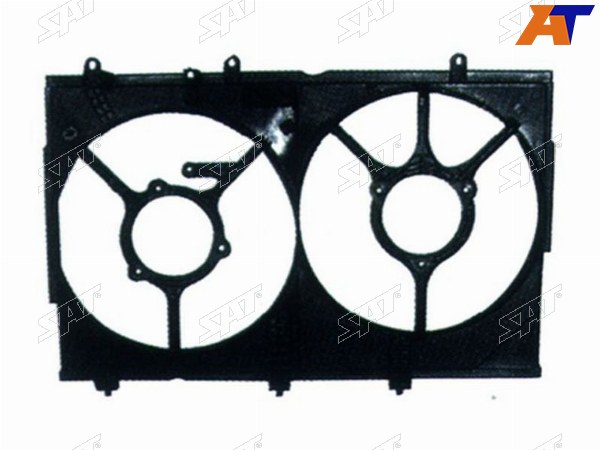 Диффузор радиатора MITSUBISHI OUTLANDER 01-06