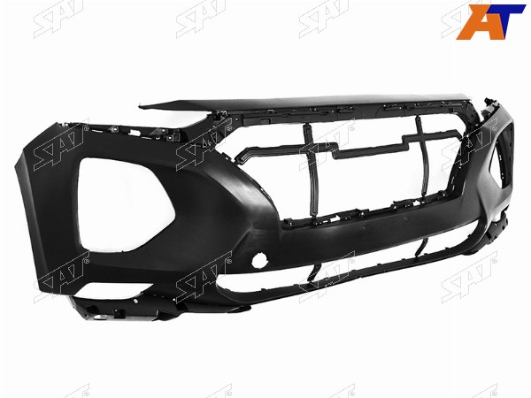 Бампер передний Hyundai Santa Fe 18-21 (С отверстием под крюк)