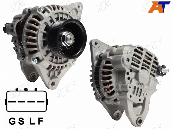 Генератор MMC LANCEROUTLANDER  2.0 03-13 4G63 12V 110A