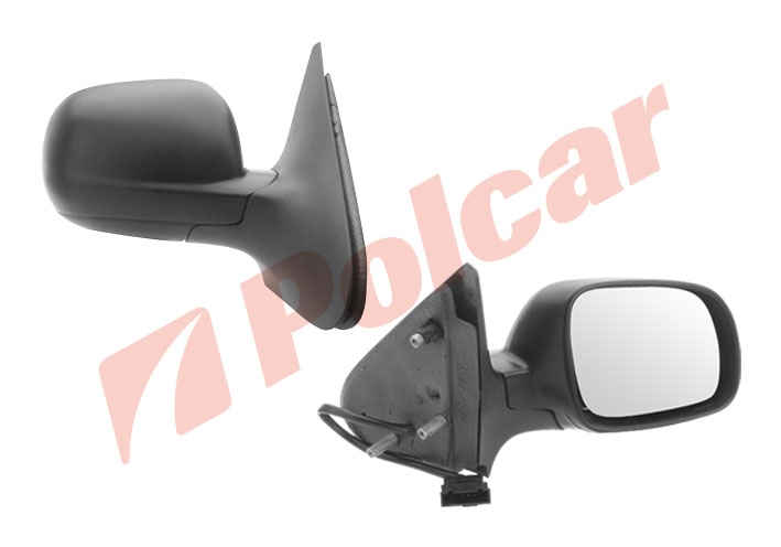9525524M POLO (HB) 1099- ЗЕРКАЛО ПРАВОЕ ЭЛЕКТР. С ОБОГРЕВОМ
