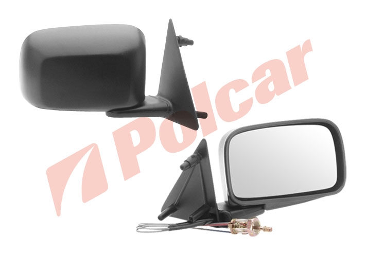 9534522M GOLF2JETTA2 0887-92 ЗЕРКАЛО ПРАВОЕ МЕХАНИКА С ТРОСИКОМ
