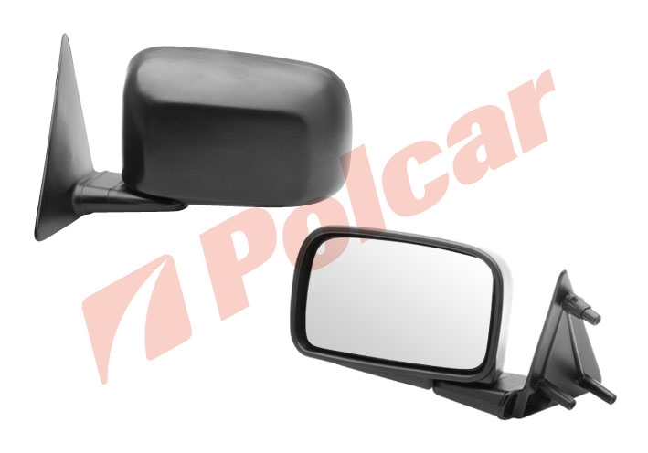 9534523M GOLF2JETTA2 0887-92 ЗЕРКАЛО R МЕХ. БЕЗ ТРОСА
