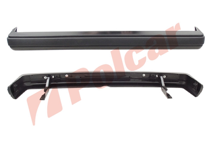 953496 GOLF2 0883-89 БАМПЕР ЗАДНИЙ ЧЕРНЫЙ С УСИЛИТЕЛЕМ КОМПЛЕКТ (УЗКИЙ)