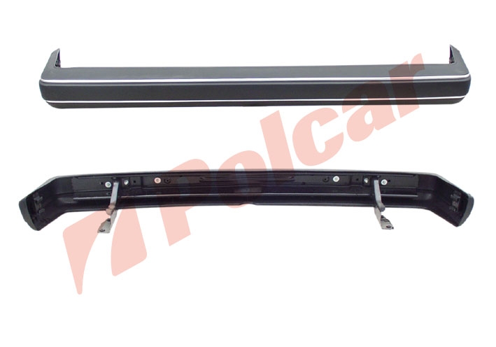 953496-1 GOLF2 0883-89 БАМПЕР ЗАДНИЙ С ХРОМОМ С УСИЛИТЕЛЕМ КОМПЛЕКТ (УЗКИЙ)