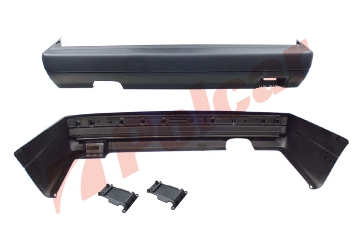 953796-2 JETTA 87-92 БАМПЕР ЗАДНИЙ (ШИРОКИЙ)БЕЗ УСИЛИТЕЛЯ