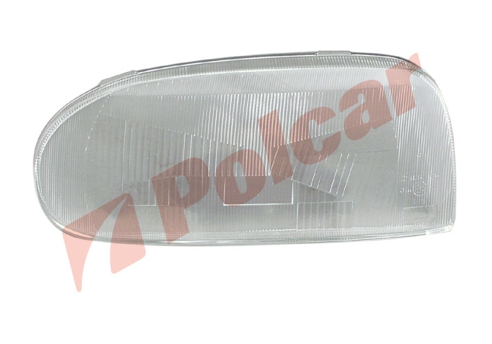 953811-E GOLF3 91- СТЕКЛО ФАРЫ ЛЕВОЕ 1-ЛАМПОВОЕ