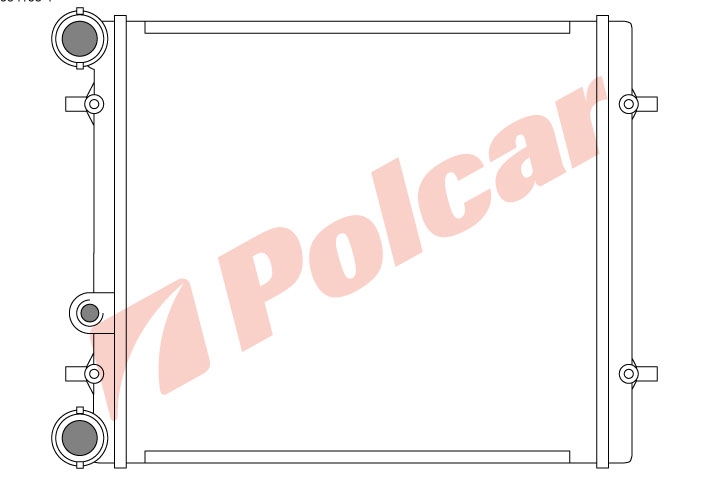 954108-1 GO4BORAOCTAVIA  98- 1416 РАД.430Х391 M -C (NISSENS 64101)  VW2152