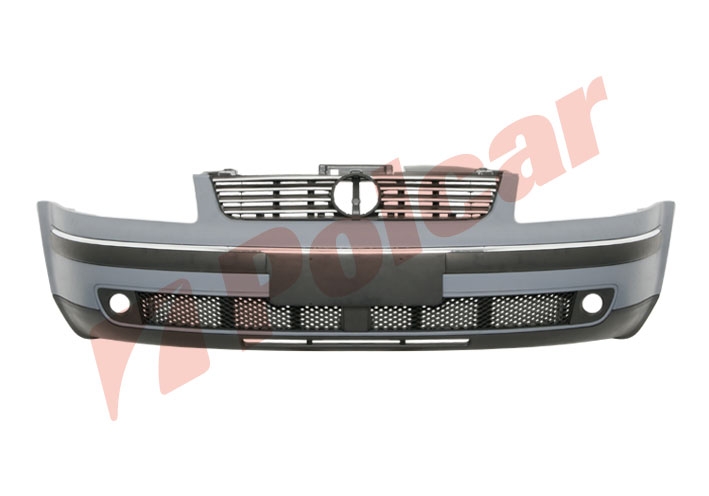 954807-0 PASSAT 0896-2000 БАМПЕР КОМПЛ(С РЕШЕТКАМИ,НАКЛ,СПОЙЛЕРОМ И ХРОМОМ)