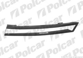 95550715 PASSAT B6 05- МОЛДИНГ ЛЕВОГО ПОВОРОТНИКА В ПЕРЕДНЕМ БАМПЕРЕ ЧЕРНАЯ