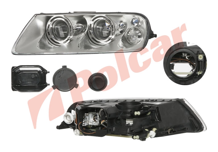 9580091V TOUAREG 03-07 ФАРА ЛЕВАЯ КСЕНОН VALEO(ОРИГИНАЛ)