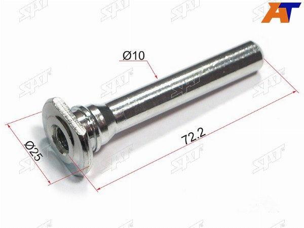 Направляющая суппорта FR TOYOTA HARRIER MCU1, NADIA  SXN1, CAMRY SXV25 (№2)