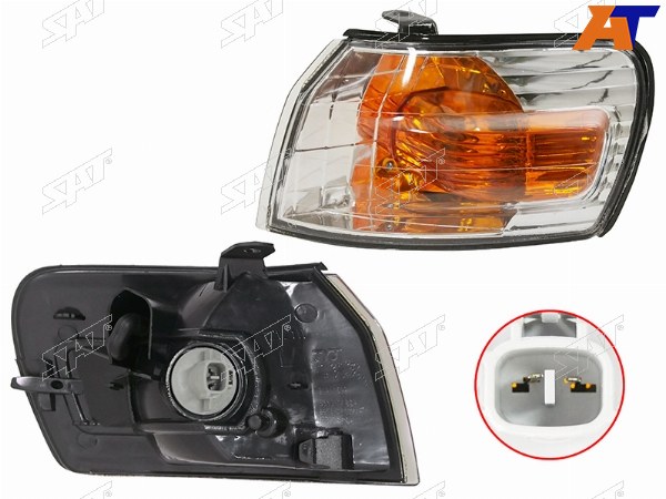 Габарит TOYOTA COROLLA 95-97 LH хрусталь