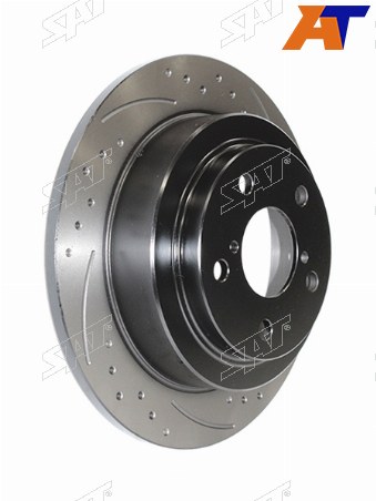 Комплект дисков тормозных задних перфорированных SUBARU IMPREZAFORESTERLEGACY 93-03