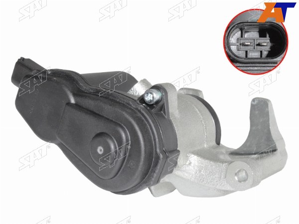 Суппорт тормозной зад AUDI Q5 08-17A4 07-16 с эл. мотором правый