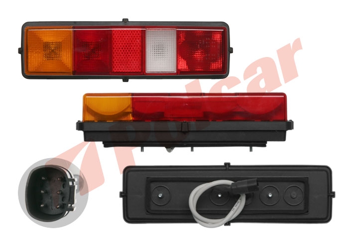 99LT057E TRANSIT (БОРТОВОЙ) ФОНАРЬ (ГОРИЗОНТАЛЬНЫЙ) L=R