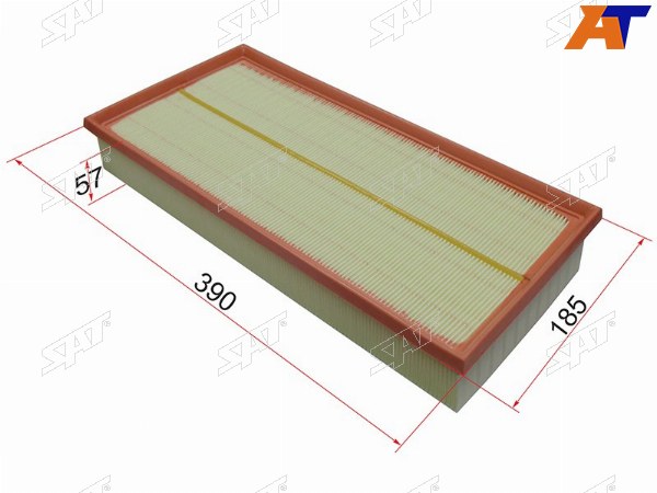 Фильтр воздушный LAND ROVER RANGE ROVER 05-12AUDI Q7 06-PORSCHE CAYENNE 02-VOLKSWAGEN TOUAREG 02-
