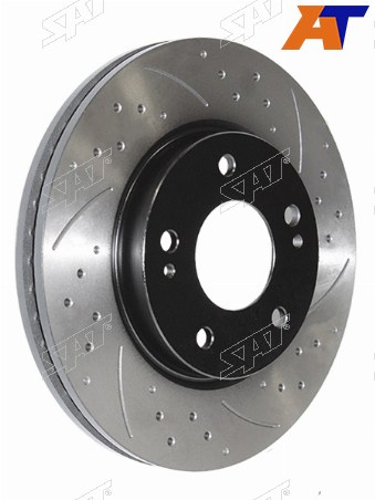 Комплект дисков тормозных передний перфорированные MITSUBISHI AirtrekOutlander CU45W, Diamant F31