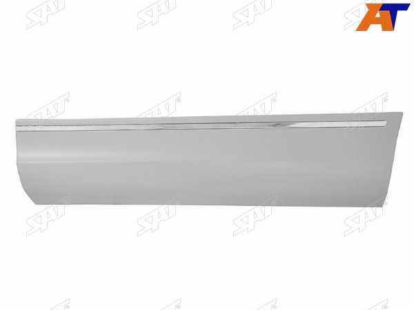 Накладка на заднюю дверь AUDI Q7 09-15 LH с хром полосой