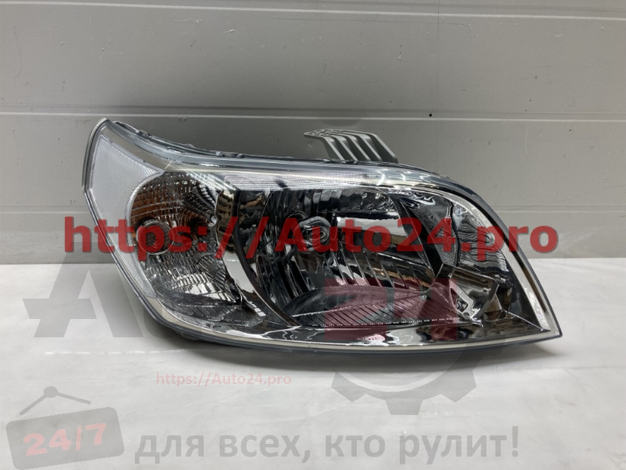 ФАРА ПРАВАЯ под корректор с мотором (НВ) CHEVROLET AVEO T255 2008-