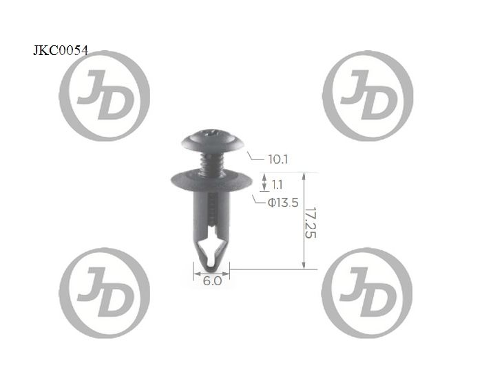 JD JKC0054 Клипса крепежная  аналог KJ625