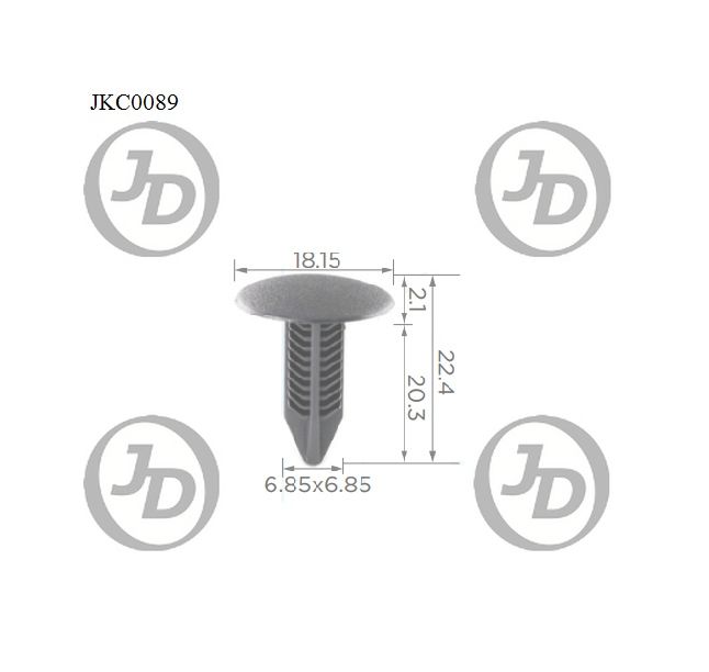 JD JKC0089 Клипса крепежная  аналог KJ2090