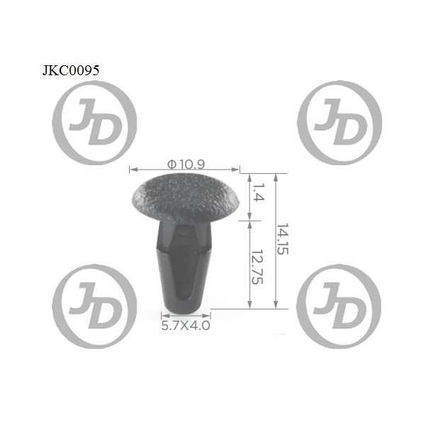 JD JKC0095 Клипса крепежная  аналог KJ629