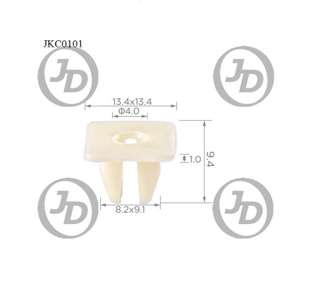 JD JKC0101 Клипса крепежная  аналог KJ1062