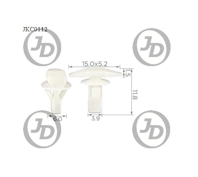 JD JKC0112 Клипса крепежная  аналог KJ528