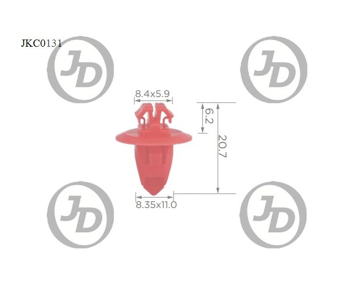 JD JKC0131 Клипса крепежная  аналог KJ516