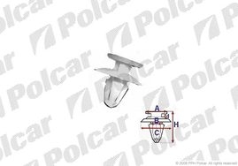 RXB23168 КРЕПЕЖ  10ШТ