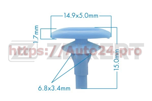 BE-1268 Zekkert для Honda 91568-TR0-003
