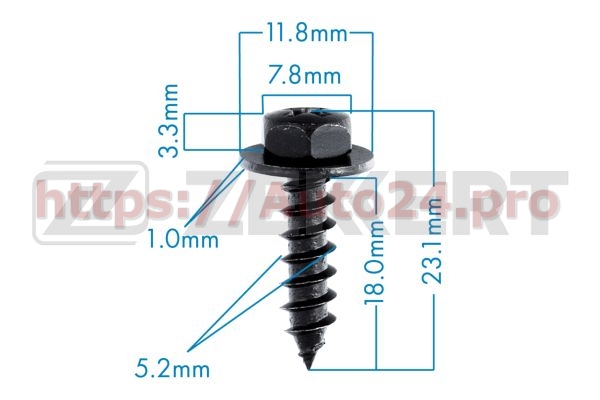 BE-1588 Zekkert для Toyota 75392-42030