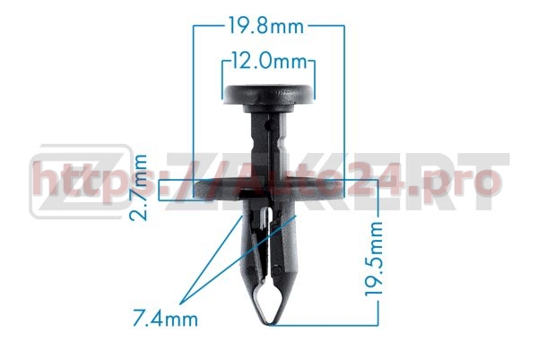 BE-1715 Zekkert для Chrysler 6506132-AA