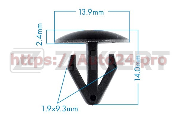 BE-1729 Zekkert для Nissan 62869-N4700
