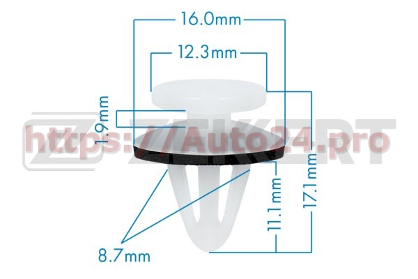 BE-1788 Zekkert для Mitsubishi M696120