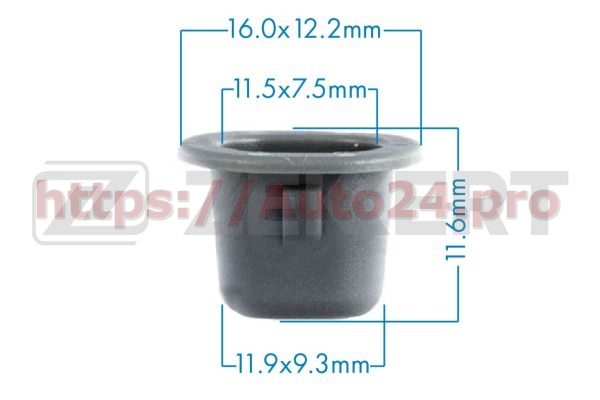 BE-1828 Zekkert для Nissan 76848-JG00A