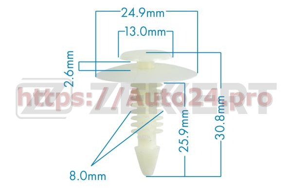 BE-1926 Zekkert для GENERAL MOTORS 10158124