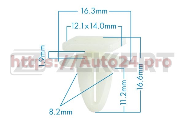 BE-1936 Zekkert для Mitsubishi MB344789