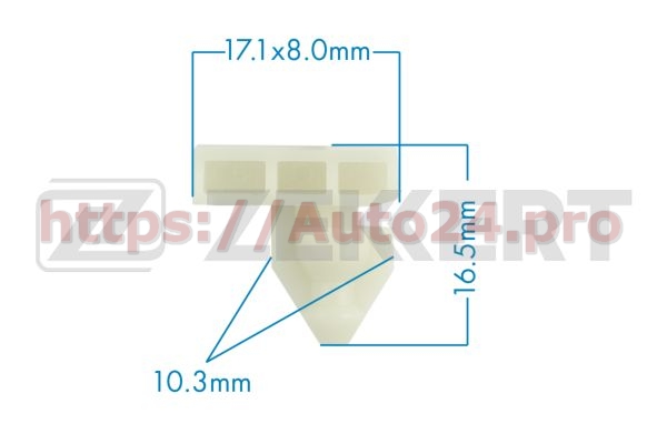 BE-2004 Zekkert для Nissan 76847-JG00A