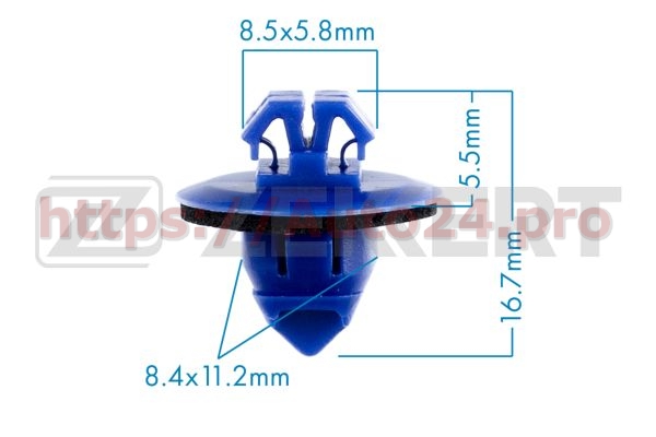 BE-2016 Zekkert для Toyota 75495-35010