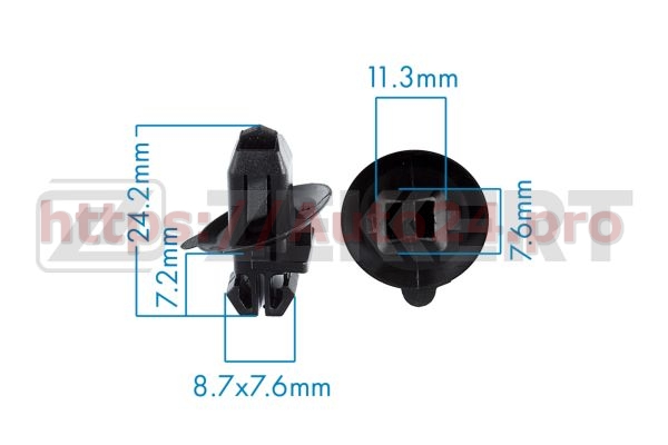 BE-2342 Zekkert для Toyota 75393-60030