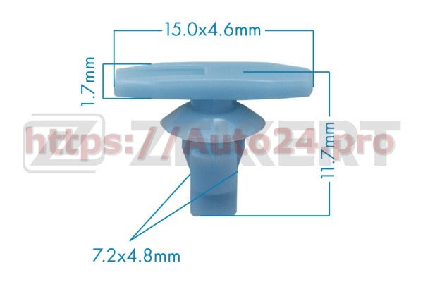 BE-2354 Zekkert для Honda 90651-TP8-003
