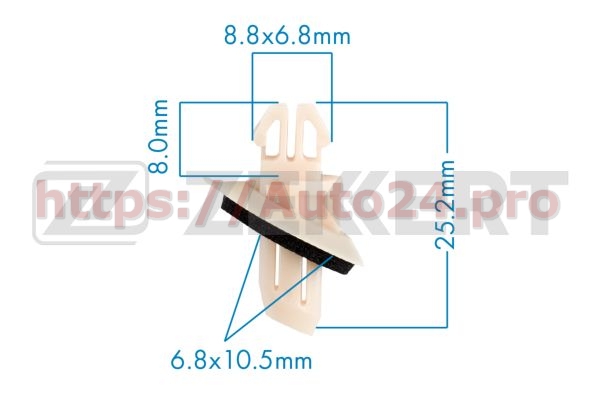 BE-2357 Zekkert для Toyota 75394-60030
