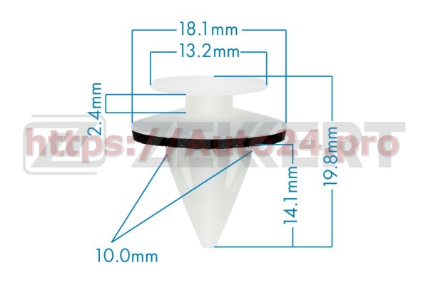 BE-2397 Zekkert для Toyota 67771-12070