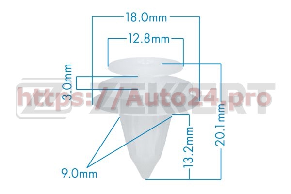 BE-2525 Zekkert для Nissan 01553-09791