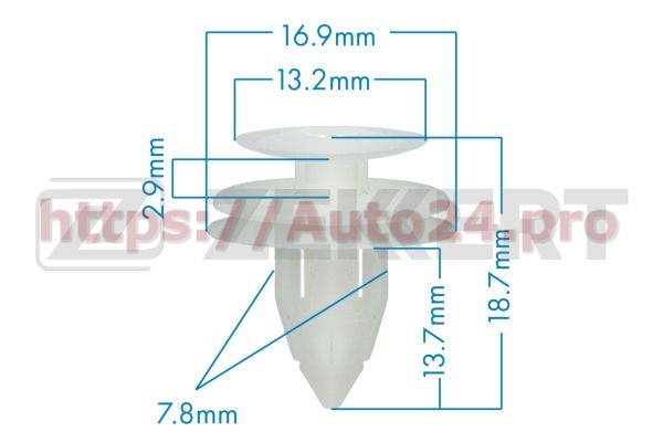 BE-2526 Zekkert для Nissan 84915-0W000